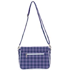 Shoulder Bag with Back Zipper 