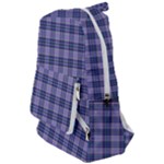 Purple Plaid Tartan 1 Travelers  Backpack