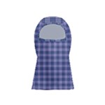 Purple Plaid Tartan 1 Balaclava Face Mask