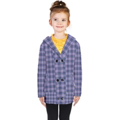 Kids  Double Breasted Button Coat 