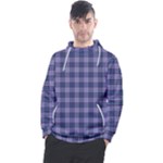 Purple Plaid Tartan 1 Men s Pullover Hoodie