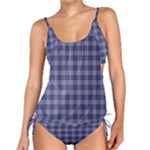 Purple Plaid Tartan 1 Tankini Set