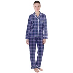 Women s Long Sleeve Satin Pajamas Set 