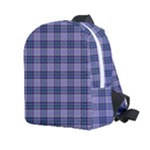 Purple Plaid Tartan 1 Kids  Age 2-4 Lightweight Preschool Backpack