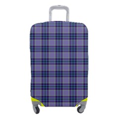 Purple Plaid Tartan 1 Luggage Cover (Small) from ArtsNow.com