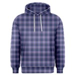 Purple Plaid Tartan 1 Men s Overhead Hoodie