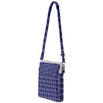 Purple Plaid Tartan 1 Multi Function Travel Bag