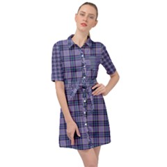 Belted Shirt Dress 