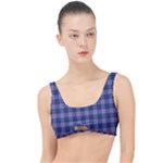 Purple Plaid Tartan 1 The Little Details Bikini Top