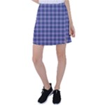 Purple Plaid Tartan 1 Tennis Skirt