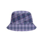 Purple Plaid Tartan 1 Bucket Hat (Kids)