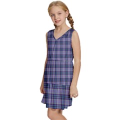 Kids  Sleeveless Tiered Mini Dress 