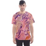 Pink ribbon Men s Sport Mesh T-Shirt