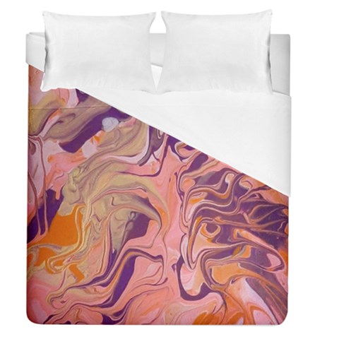 Pink ribbon Duvet Cover (Queen Size) from ArtsNow.com