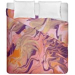 Pink ribbon Duvet Cover Double Side (California King Size)