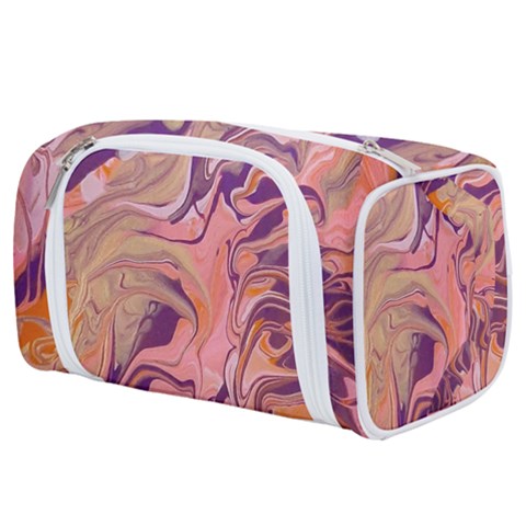 Pink ribbon Toiletries Pouch from ArtsNow.com