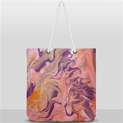 Full Print Rope Handle Tote (Large) 