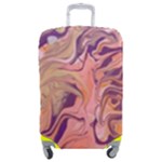 Pink ribbon Luggage Cover (Medium)