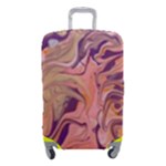 Pink ribbon Luggage Cover (Small)