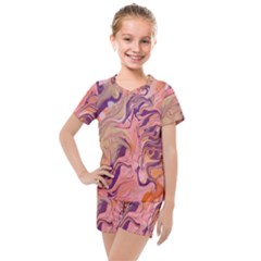 Kids  Mesh T-Shirt and Shorts Set 