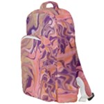 Pink ribbon Double Compartment Backpack