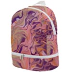 Pink ribbon Zip Bottom Backpack