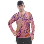 Pink ribbon Men s Pique Long Sleeve T-Shirt