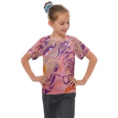 Kids  Mesh Piece T-Shirt 