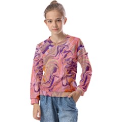 Kids  Long Sleeve T-Shirt with Frill  