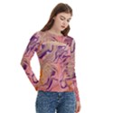 Women s Cut Out Long Sleeve T-Shirt 