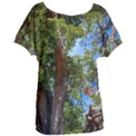 Patagonian Forest Trees Close-up, Rio Negro Province, Patagonia, Argentina Women s Oversized T-Shirt