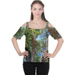 Patagonian Forest Trees Close-up, Rio Negro Province, Patagonia, Argentina Cutout Shoulder T-Shirt