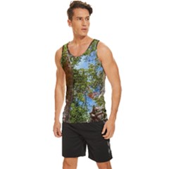 Men s Wide Collar Tank Top 