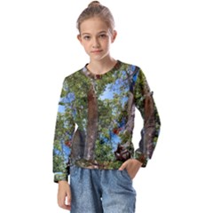 Kids  Long Sleeve T-Shirt with Frill  