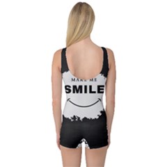 One Piece Boyleg Swimsuit 