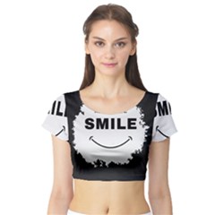 Short Sleeve Crop Top 