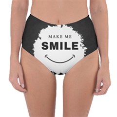 Reversible High-Waist Bikini Bottoms 