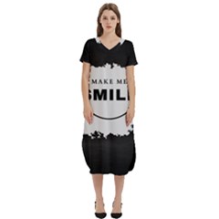 T-Shirt Midi Dress With Pockets 