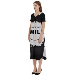 T-Shirt Midi Dress With Pockets 