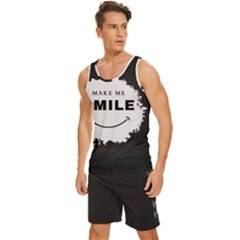 Men s Wide Collar Tank Top 