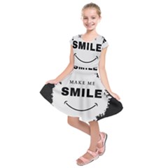 Kids  Short Sleeve Dress 