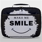 Black And White Simple Make Me Smile T Shirt 20250203 014057 0000 Full Print Lunch Bag