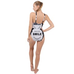 High Neck One Piece Swimsuit 