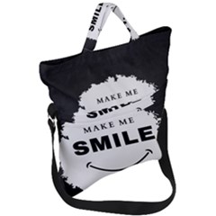 Fold Over Handle Tote Bag 