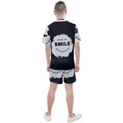 Men s Mesh T-Shirt and Shorts Set 