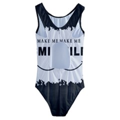 Kids  Cut-Out Back One Piece Swimsuit 