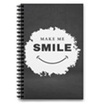 Black And White Simple Make Me Smile T Shirt 20250203 014057 0000 5.5  x 8.5  Notebook