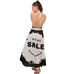 Backless Maxi Beach Dress 