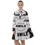 Black And White Simple Make Me Smile T Shirt 20250203 014057 0000 All Frills Dress