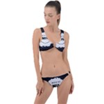 Black And White Simple Make Me Smile T Shirt 20250203 014057 0000 Ring Detail Crop Bikini Set